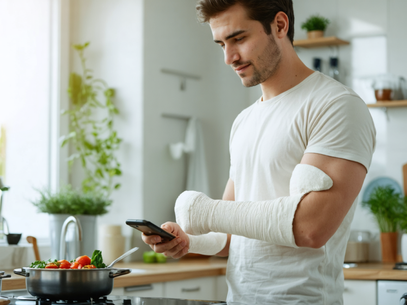 Vivre au quotidien avec un plâtre au bras : trucs et conseils indispensables pour garder le cap